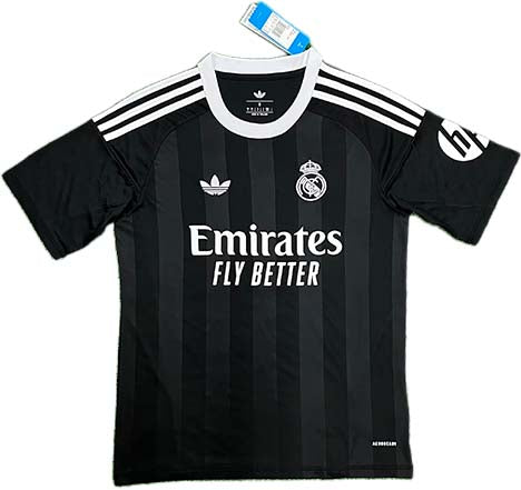 2526 Black Real Madrid Goalkeeper